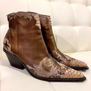 Donald J Pliner western boots